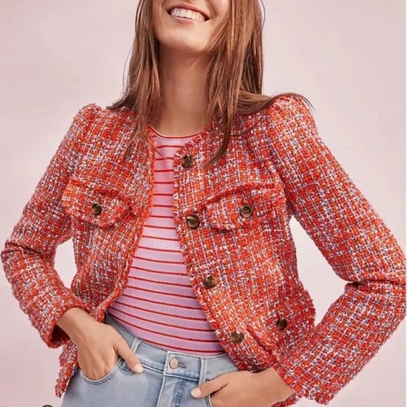 Xenia Tweed Blazer vintage - Picture 1 of 6